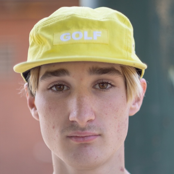 golf Other - yellow golf camp cap